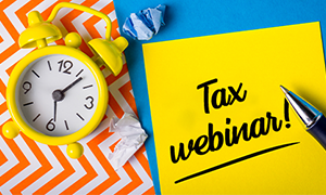 Tax Webinar